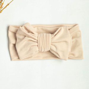 Luxury soft bamboo head wrap for newborn to toddler